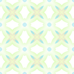 Seamless pattern background with multi-colored wavy lines.