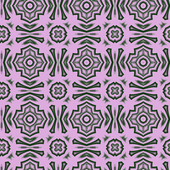 Seamless color pattern from lines of different thickness.
