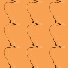 Seamless pattern background with multi-colored wavy lines.