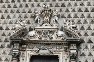 Gesu Nuovo Church in Naples, Italy