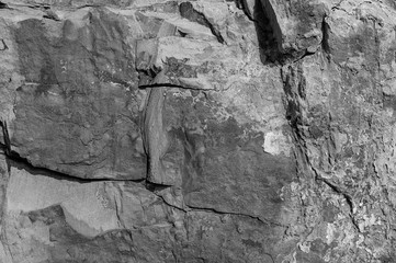 Natural background texture of a hard stone with a rump plan.