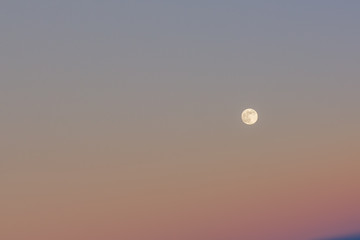 Sonnenuntergang vom Haleakala Vulkan auf Hawaii, Maui