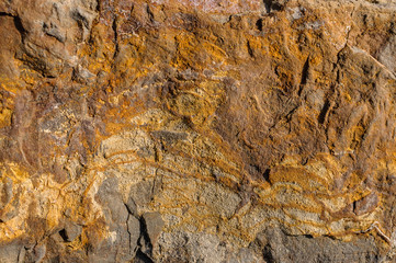 Natural background texture of a hard stone with a rump plan.