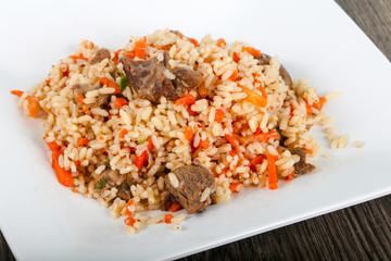 Asian rice - Plov