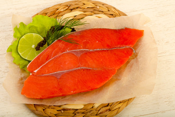 Salted salmon