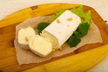 Brie cheese roll