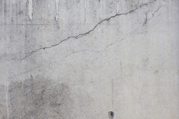 Texture of old gray concrete wall for background