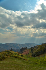 Fototapeta premium Ugandan Highlands