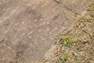 Texture of military runway. Airport ground marks.