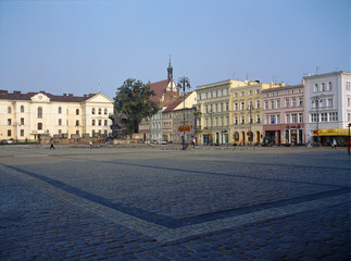 Bydgoszcz, Poland - June, 2008: Old Market Square