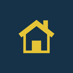 home icon. illustration for graphic and web design.