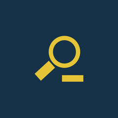 search icon. illustration for graphic and web design.