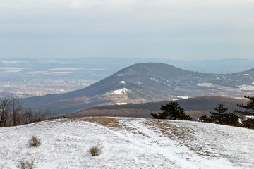 Pilis mountains in Hungary