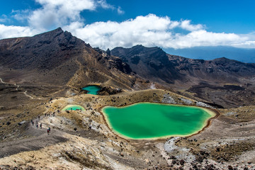 Paysage volcanique en Nouvelle-Zélande
