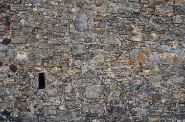 Hole in wall of the 
