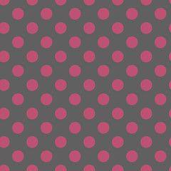 Polka dot pattern, seamless background