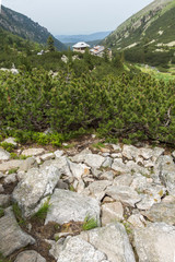 Summer landscape of Malyoviska river Valley, Rila Mountain, Bulgaria