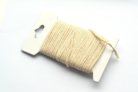Spool Of White Cotton Cooking Twine