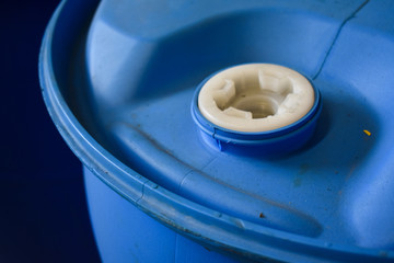 Blue barrel - Industrial container