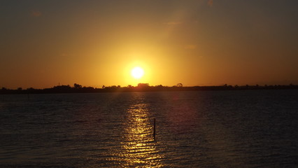 Naklejka premium sunset