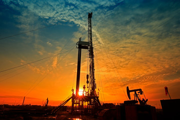 The oil rig