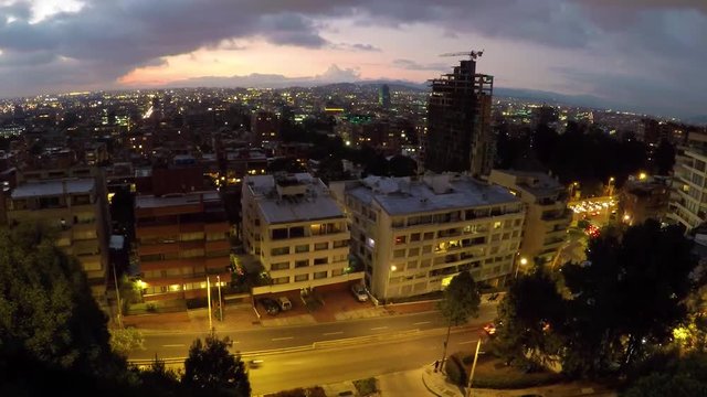 Atardecer Bogot&aacute; Colombia