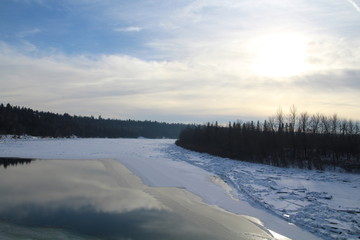 Winters River, William Hawrelak Park, Edmonton, Alberta