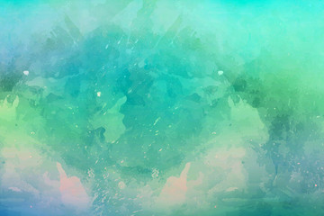 Abstract Smooth Colorful Unique Artistic Clouds Background