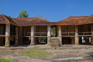 Fototapeta na wymiar Wat Pra Bat Temple, it is in middle of Laos