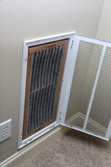 Dirty Air filter for home air conditioner