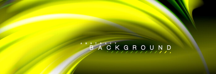 Blurred fluid colors background, abstract waves lines, mixing colours with light effects on light backdrop. Vector artistic illustration for presentation, app wallpaper, banner or posters