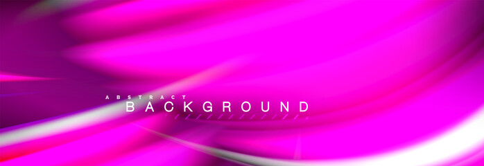 Blurred fluid colors background, abstract waves lines, mixing colours with light effects on light backdrop. Vector artistic illustration for presentation, app wallpaper, banner or posters