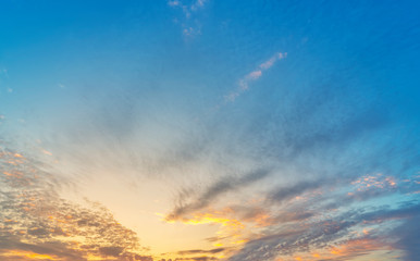 Beautiful Sky Landscape..