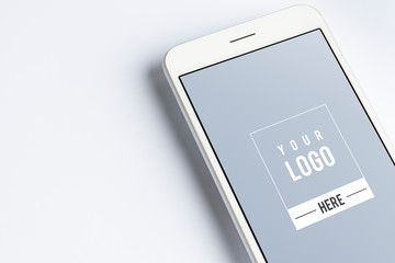 Premium mobile phone screen mockup template