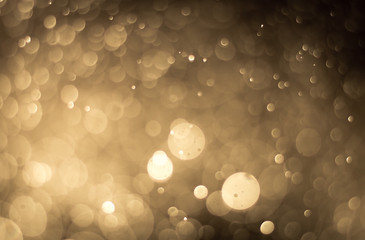 abstract brown golden background bokeh light effect