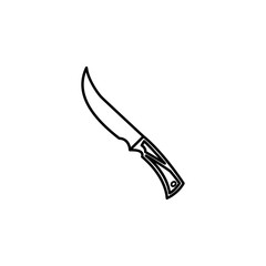 kitchen utensil, knife icon. Element of kitchen utensils icon for mobile concept and web apps. Detailed kitchen utensil, knife icon can be used for web and mobile