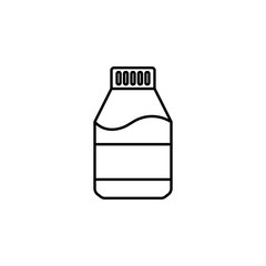 bottle, liquid container,  icon. Element of kitchen utensils icon for mobile concept and web apps. Detailed bottle, liquid container,  icon can be used for web and mobile