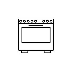 burner oven, cooking range, gas range & stove icon. Element of kitchen utensils icon for mobile concept and web apps. Detailed burner oven, cooking range, gas range & stove icon