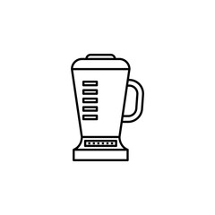 blender, electric juicer icon. Element of kitchen utensils icon for mobile concept and web apps. Detailed blender, electric juicer icon can be used for web and mobile