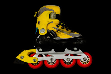 Inline skating skate boot
