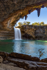 Fototapeta premium Hamilton Pool Plunge - hrabstwo Travis, Teksas