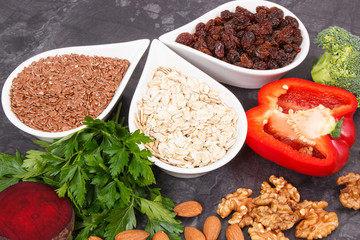 Natural food recommended for hypertension, healthy lifestyles and nutrition