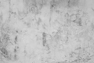 Texture of old White and gray concrete wall for background
