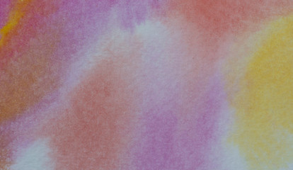 Abstract colorful watercolor background texture