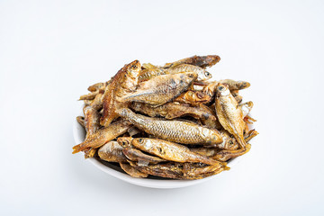 Hunan specialty food, baked fish, dried fish