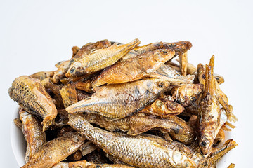 Hunan specialty food, baked fish, dried fish