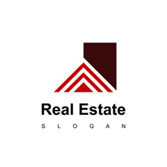 Modern House Of Real Estate Logo Design Inspiration