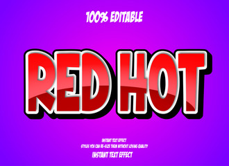 Text effect for cool futuristic effect, editable text