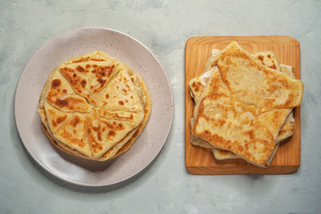 Bouchiar, fluffy Berber pies
