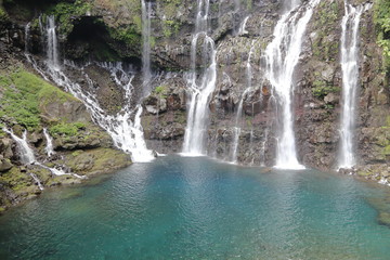Fraicheur sous cascade